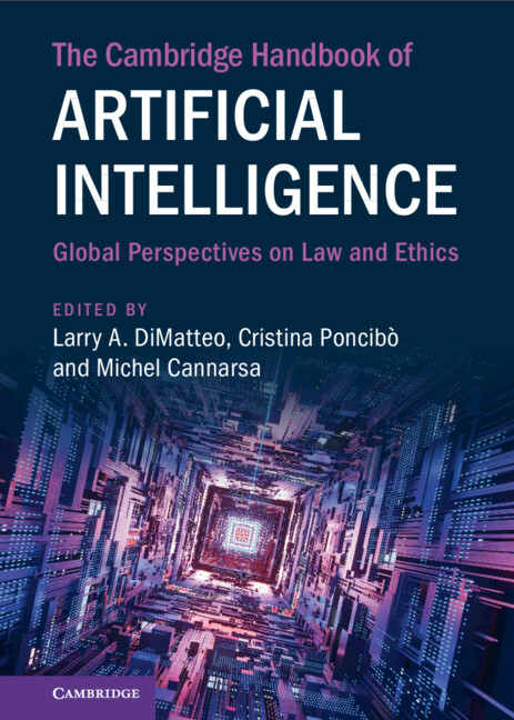 Kniha Cambridge Handbook of Artificial Intelligence Larry A. DiMatteo