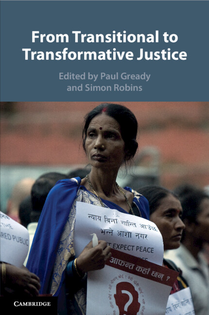 Carte From Transitional to Transformative Justice Paul Gready