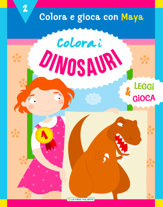Kniha Colora i dinosauri 