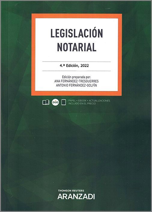 Könyv Legislación notarial ANA FERNANDEZ