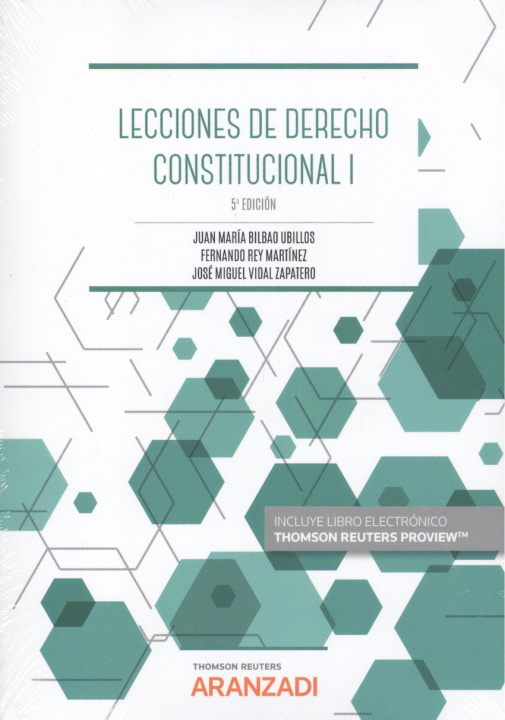 Kniha Lecciones de derecho constitucional I JUAN MARIA BILBAO