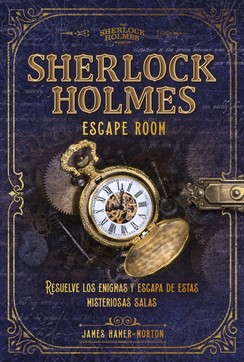 Kniha Sherlock Holmes. Escape room JAMES HAMER-MORTON