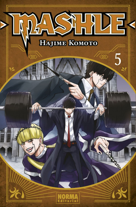Βιβλίο MASHLE 05 HAJIME KOMOTO