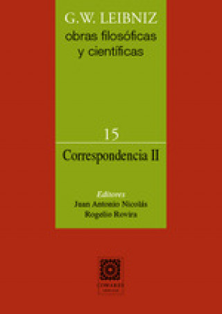 Kniha Correspondencia II (vol. 15) G.W. LEIBNIZ
