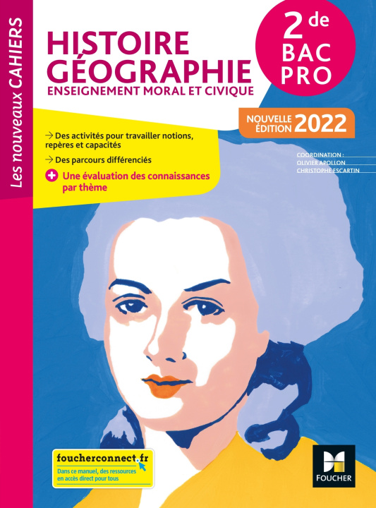 Knjiga Les nouveaux cahiers - HISTOIRE-GEOGRAPHIE-EMC 2de Bac Pro - Éd. 2022 - Livre élève Olivier Apollon