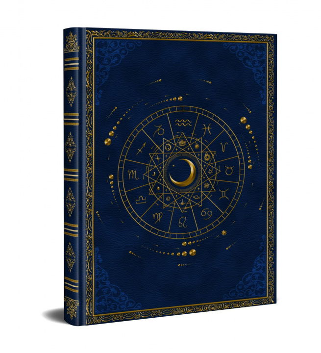Carte Grimoire Vierge Astrologique - Bleu Collectif Alliance Magique