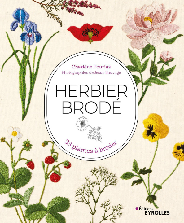Kniha Herbier brodé Pourias