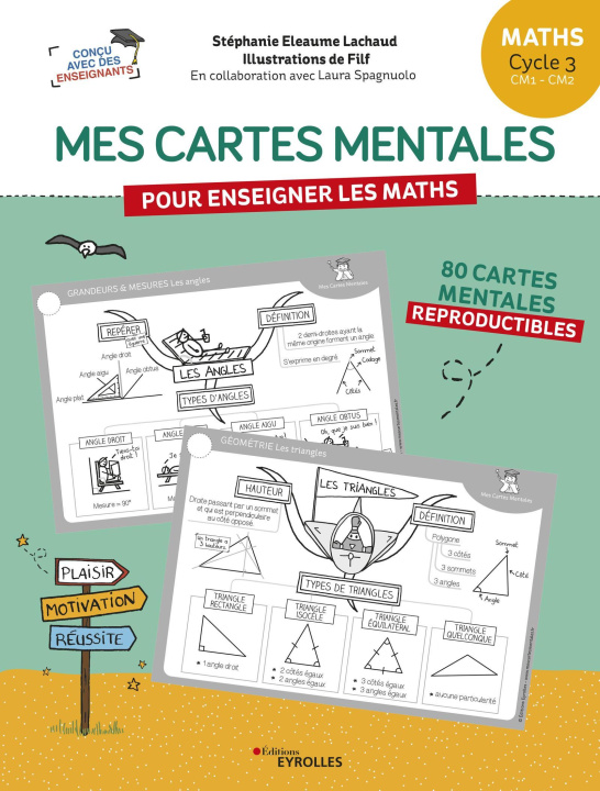 Kniha Mes cartes mentales pour enseigner les maths - Cycle 3 : CM1, CM2 Eleaume Lachaud