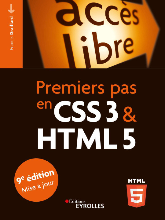 Kniha Premiers pas en CSS3 et HTML5 Draillard