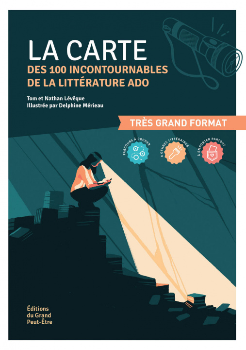 Книга La carte des 100 incontournables de la littérature ado 