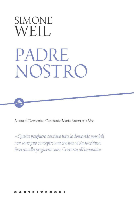 Kniha Padre nostro Simone Weil