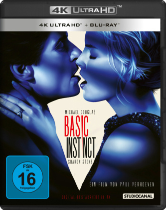 Videoclip Basic Instinct 4K, 1 UHD-Blu-ray + 1 Blu-ray Paul Verhoeven