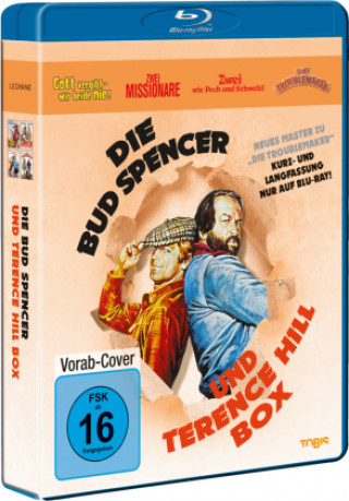 Videoclip Die Bud Spencer und Terence Hill Box, 4 Blu-ray Terence Hill