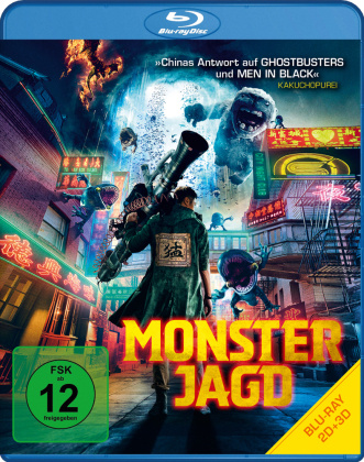 Video Monster-Jagd 3D, 1 Blu-ray Henri Wong