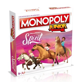 Game/Toy Monopoly Junior Spirit Riding Free (Kinderspiel) 