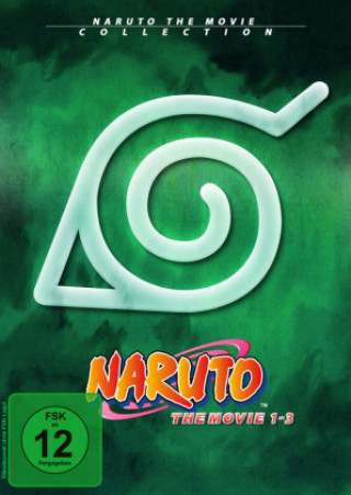 Video Naruto - The Movie Collection, 3 DVD Tensai Okamura