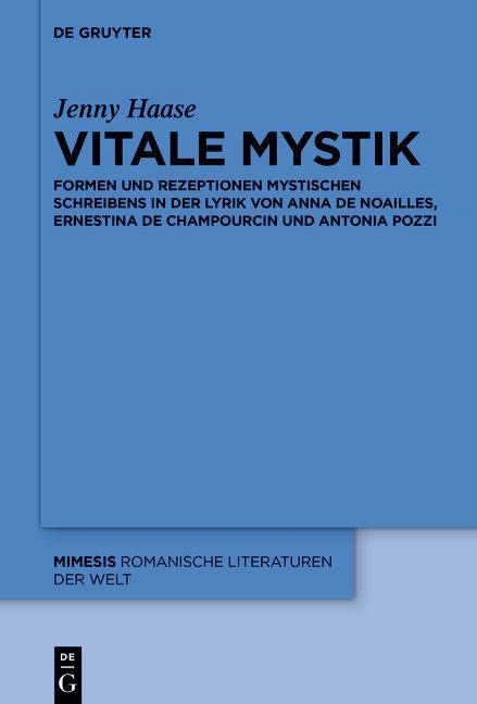 Kniha Vitale Mystik Jenny Haase