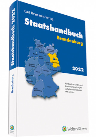 Carte Staatshandbuch Brandenburg 2022 