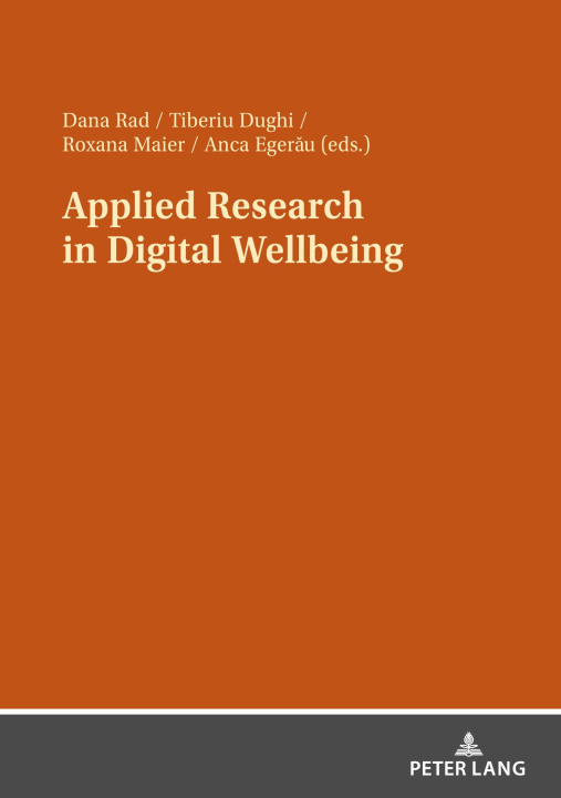 Knjiga Applied Research in Digital Wellbeing Dana Rad