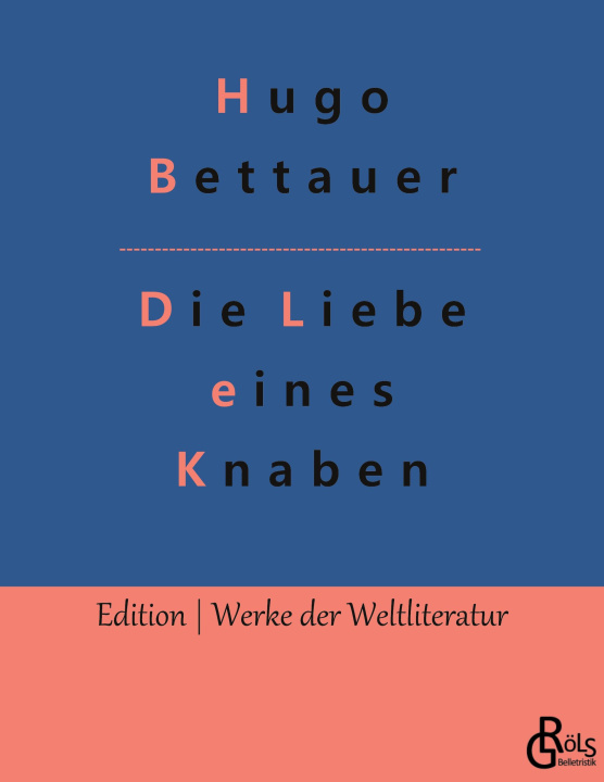 Knjiga Liebe eines Knaben Hugo Bettauer