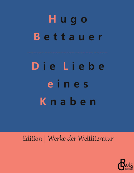 Knjiga Liebe eines Knaben Hugo Bettauer