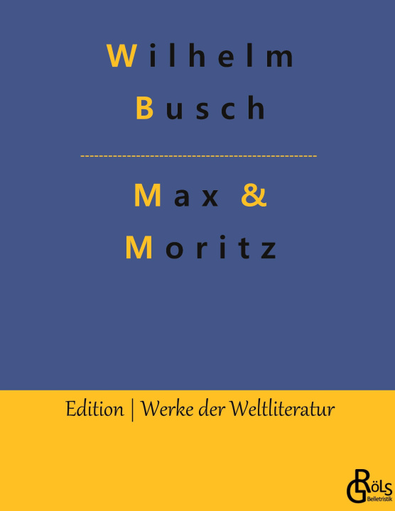 Book MAX   MORITZ Wilhelm Busch