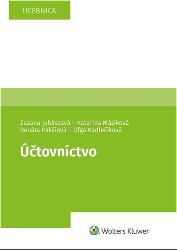 Knjiga Účtovníctvo Zuzana Juhászová