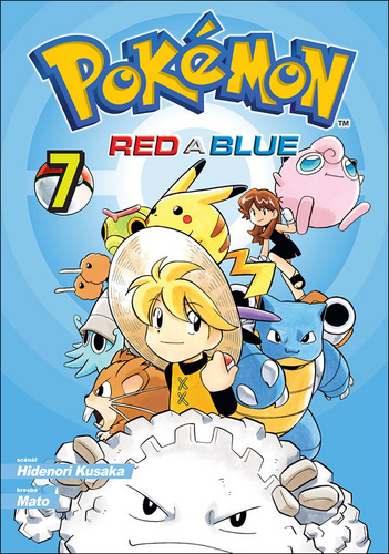 Książka Pokémon Red a Blue 7 Hidenori Kusaka