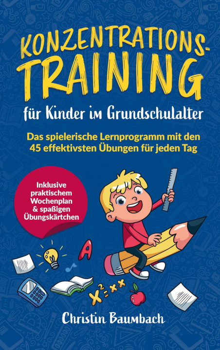 Kniha Konzentrationstraining für Kinder im Grundschulalter: Christin Baumbach