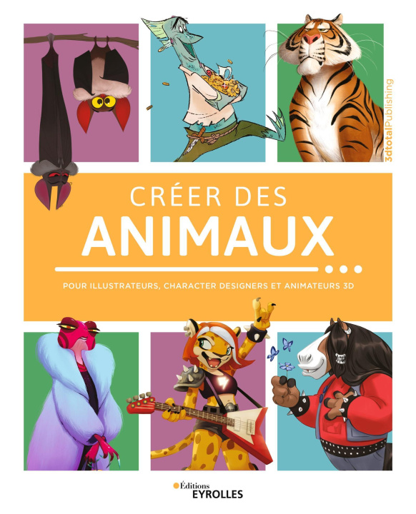 Βιβλίο Créer des animaux 3dtotal Publishing