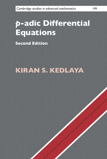 Knjiga p-adic Differential Equations Kiran S. Kedlaya