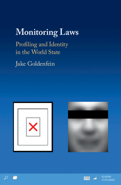 Kniha Monitoring Laws Jake Goldenfein