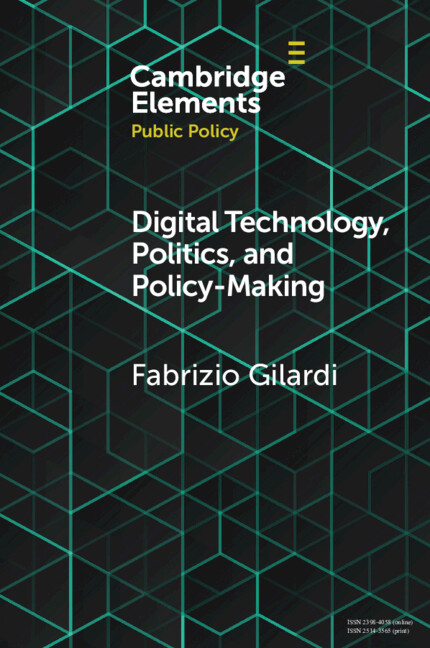 Kniha Digital Technology, Politics, and Policy-Making Fabrizio Gilardi