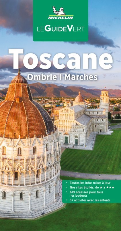 Kniha Guide Vert Toscane 