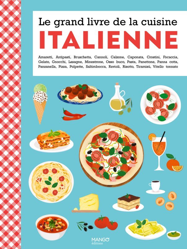 Carte Le grand livre de la cuisine italienne 
