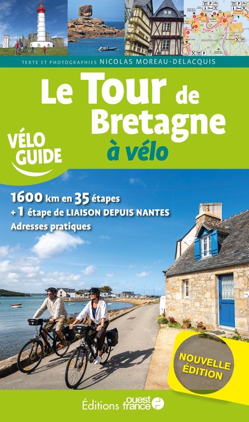 Kniha Le Tour de Bretagne à vélo Nicolas Moreau-Delacquis