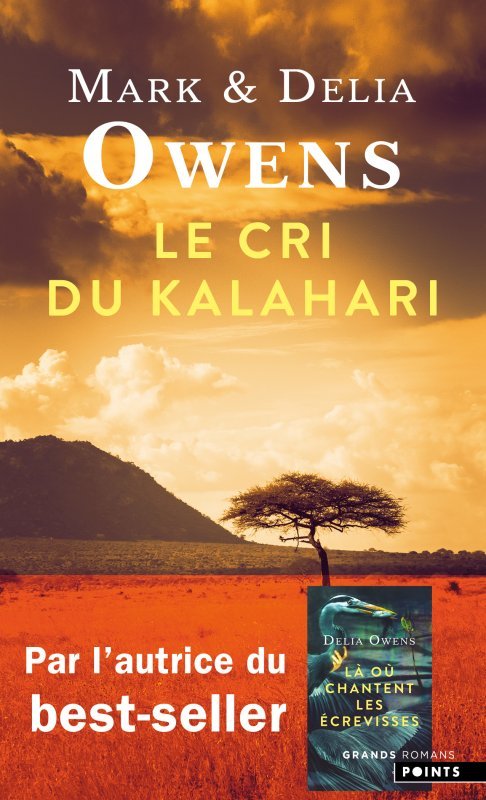 Carte Le Cri du Kalahari Delia Owens