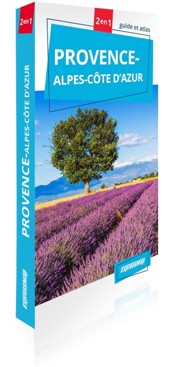 Carte Provence-Alpes-Côte d'Azur (guide 2en1) 