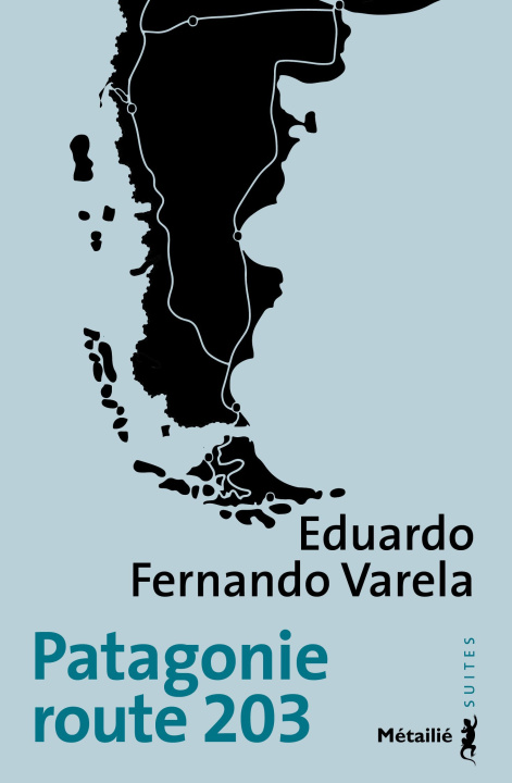 Carte Patagonie route 203 Eduardo Fernando Varela