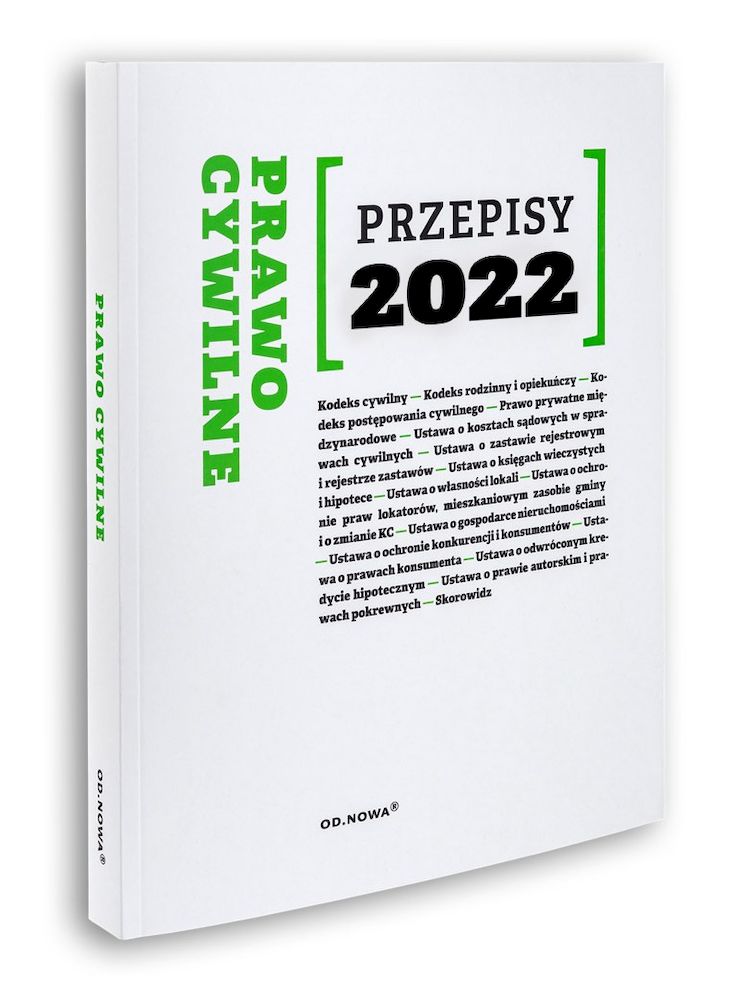 Knjiga Prawo cywilne. Przepisy 2022 Opracowanie zbiorowe