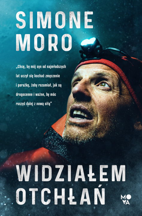 Boek Widziałem otchłań Simone Moro