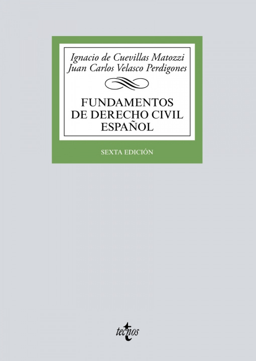 Kniha Fundamentos de Derecho Civil español 