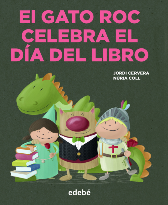 Książka EL GATO ROC CELEBRA EL DÍA DEL LIBRO JORDI CERVERA I NOGUES