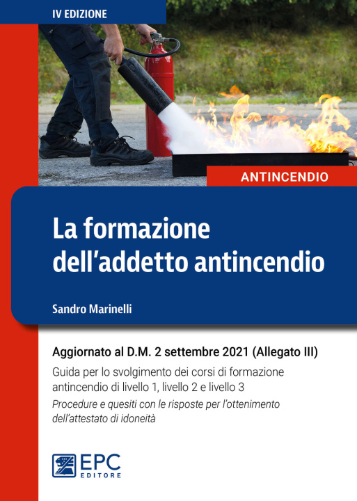 Kniha formazione dell'addetto antincendio Sandro Marinelli