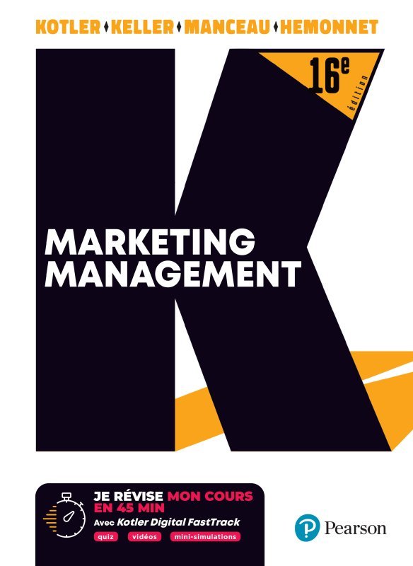 Kniha Marketing Management 16e édition (Redesign) + FastTrack Kevin Keller