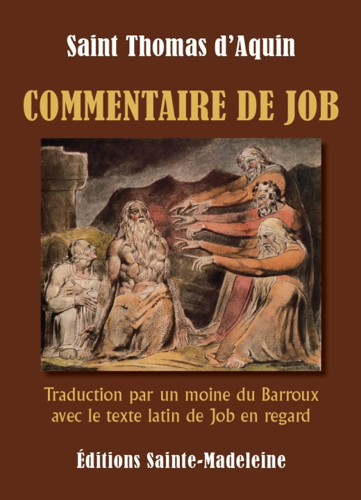 Könyv Commentaire de Job D'AQUIN