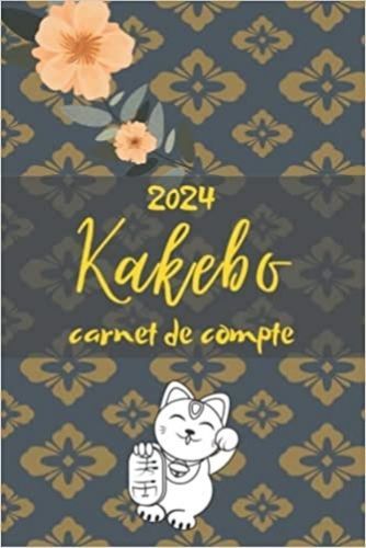 Carte Kakebo carnet de compte 2024 