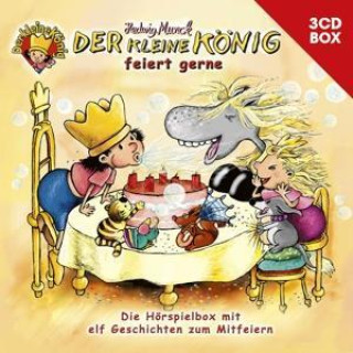 Audio Der kleine König (02)... feiert gerne (3-CD Hörspielbox) 