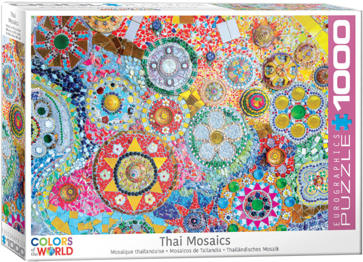 Könyv Puzzle 1000 Thailand Mosaic 6000-5637 