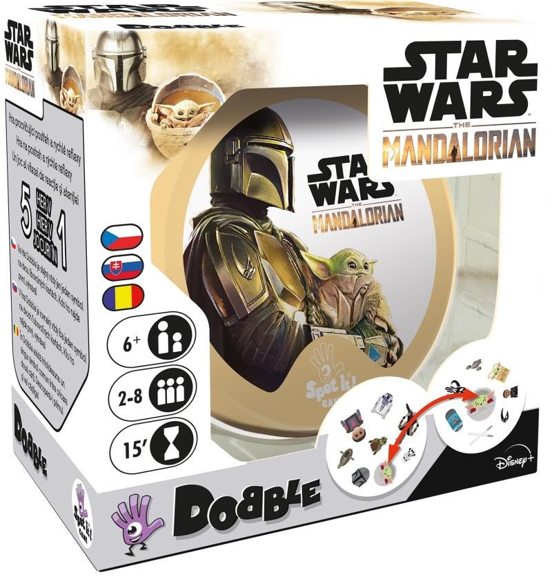 Gra/Zabawka Dobble - Star Wars The Mandalorian 